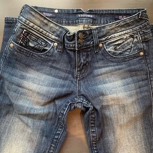 VIGOSS Chelsea slim boot designer jean